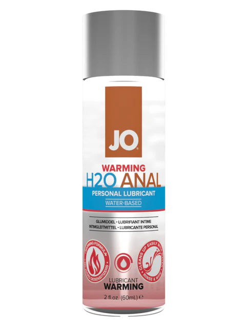JO H2O Anal - Warming - Lubricant 2 floz / 60 mL