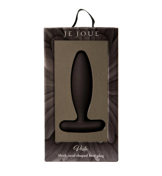 Je Joue Vesta Vibrating Butt Plug Black