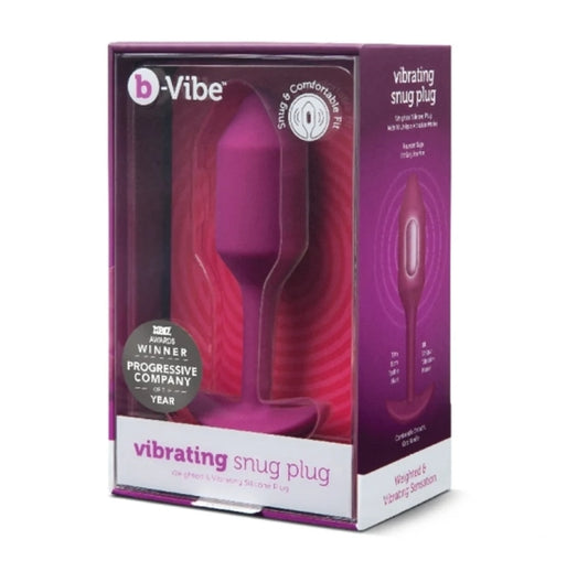 b-Vibe VIBRATING SNUG PLUG 2 | ROSE