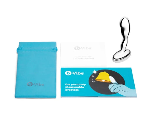 b-Vibe STAINLESS STEEL PROSTATE PLUG