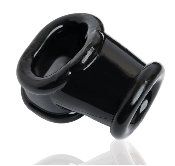 OXBALLS POWERSLING, cocksling & ballstretcher - BLACK