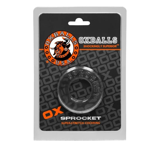 OXBALLS SPROCKET, cockring - CLEAR
