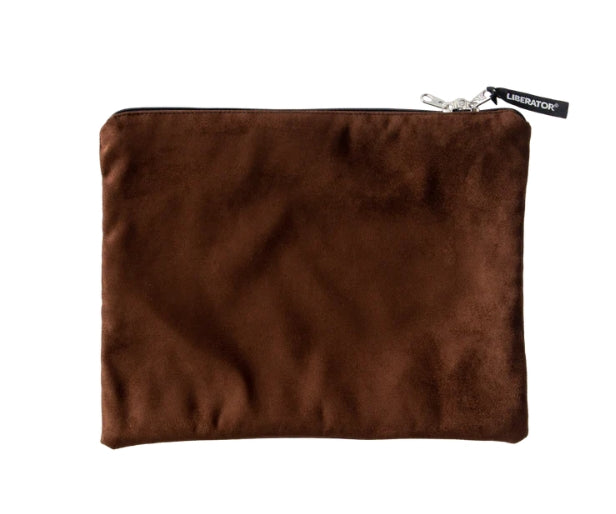Liberator Zappa Toy Bag Chocolate Microsuede