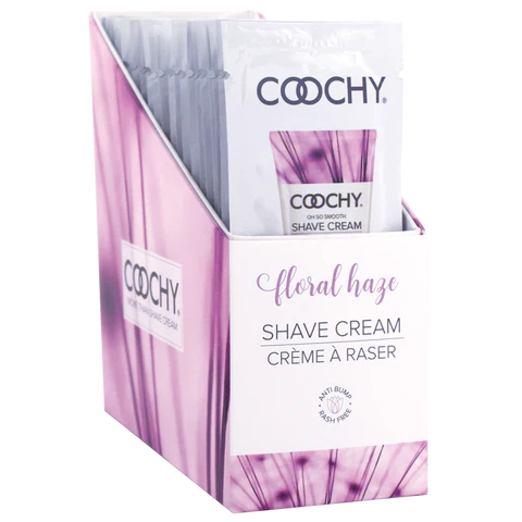 Shave Cream - Floral Haze 24pc | 15ml - Foil - DISPLAY
