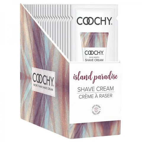 Shave Cream - Island Paradise 24pc | 15ml - Foil - DISPLAY