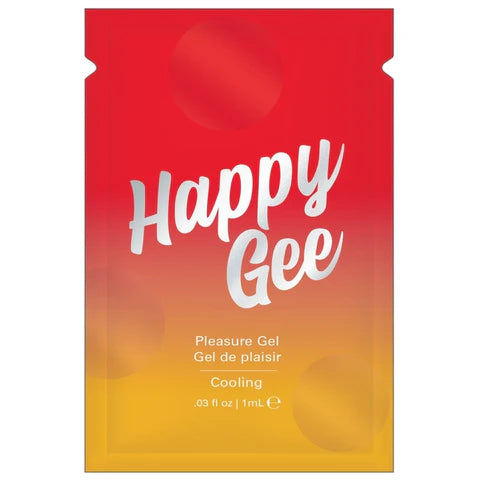 HAPPY GEE COOLING PLEASURE GEL - FOIL - 0.03 fl oz | 1 mL