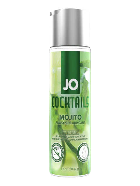 JO Cocktails - Mojito Flavored Lubricant - 2 floz 60 mL