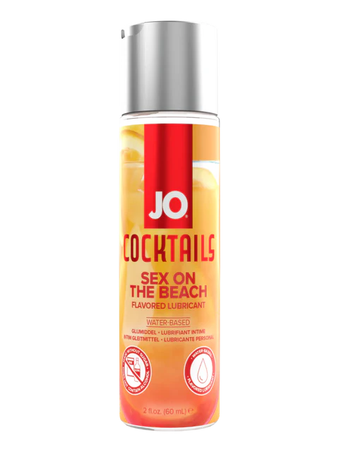 JO Cocktails - Sex on the Beach Flavored Lubricant - 2 floz 60 mL