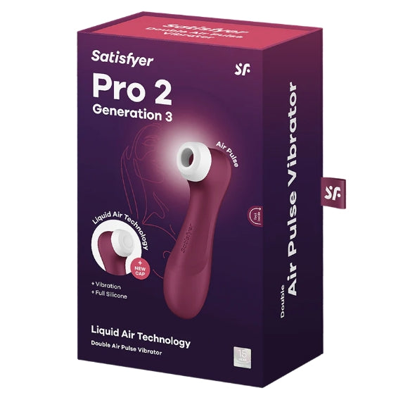 Satisfyer Pro 2 Generation 3 - Wine Red