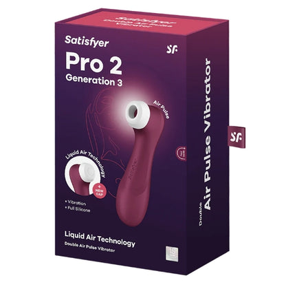 Satisfyer Pro 2 Generation 3 - Wine Red
