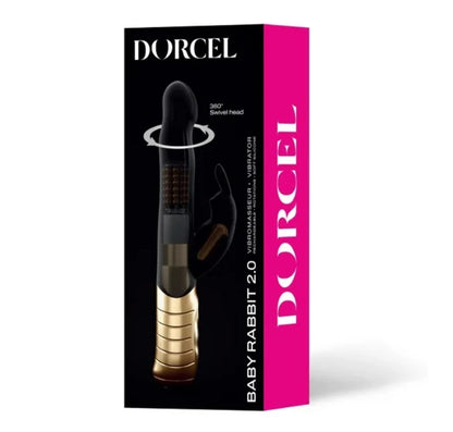 Dorcel BABY RABBIT BLACK & GOLD 2.0 - RECHARGEABLE