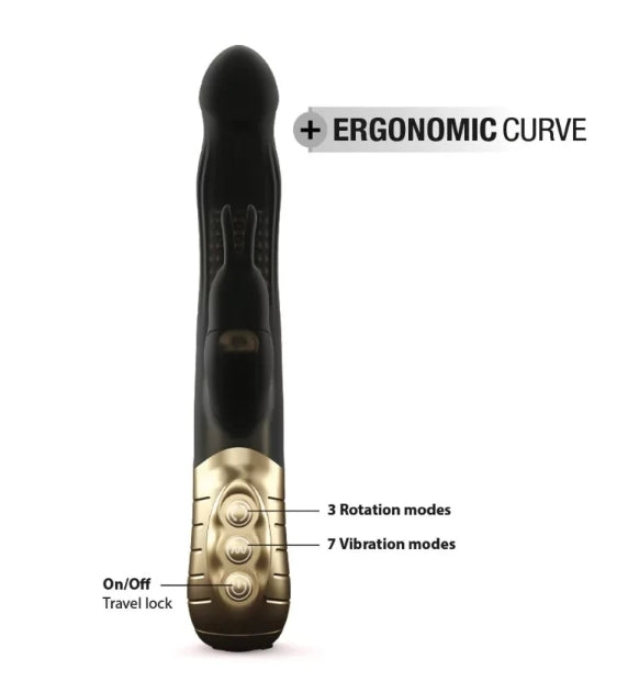 Dorcel BABY RABBIT BLACK & GOLD 2.0 - RECHARGEABLE