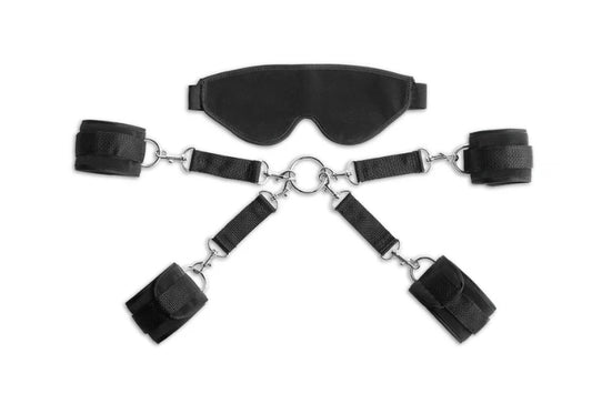 Liberator Bond Deluxe Kit Black Microvelvet