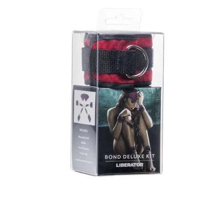Liberator Bond Deluxe Kit Black Microvelvet