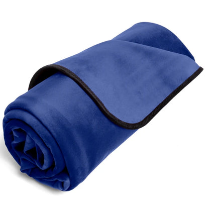 Liberator Fascinator Throw Royal Blue Microvelvet - Regular Size