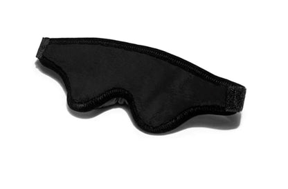 Liberator Black Label Loveblind Plush Blindfold Black Microfiber