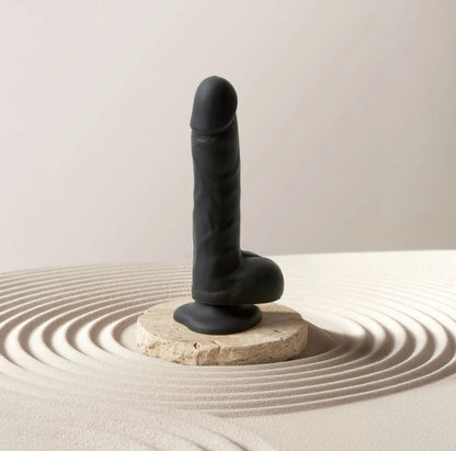 STRAP-ON-ME ROTATING & VIBRATING REALISTIC DILDO - L - BLACK