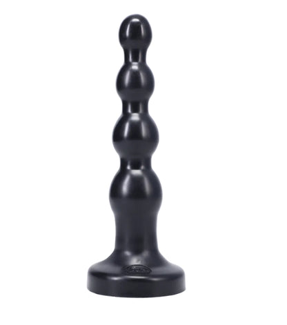 Tantus Silicone Large Ripple Butt Plug Black