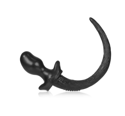 OXBALLS PUG puppy tail buttplug BLACK Small