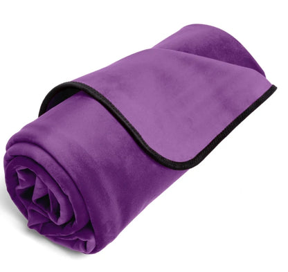 Liberator Fascinator Throw Purple Velvish - Travel Size