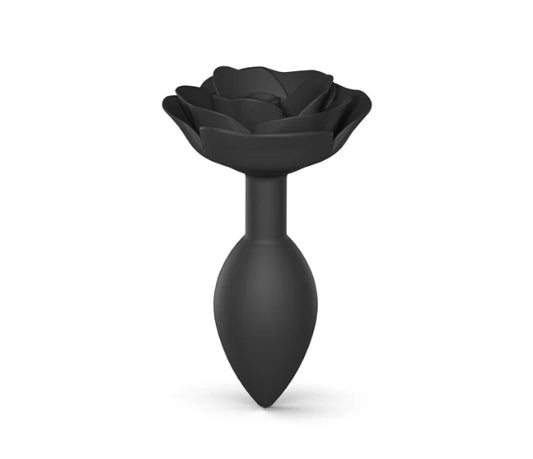 LOVE TO LOVE OPEN ROSES L SIZE - BLACK ONYX
