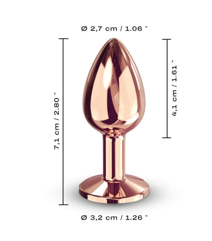 Dorcel Diamond Plug Rose Gold Small