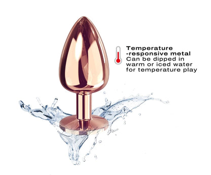 Dorcel Diamond Plug Rose Gold Large