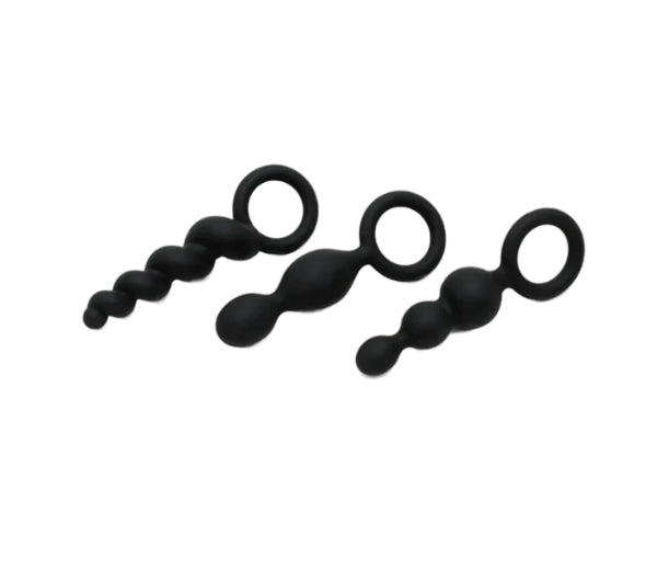 Satisfyer Booty Call (set of 3) (Black)
