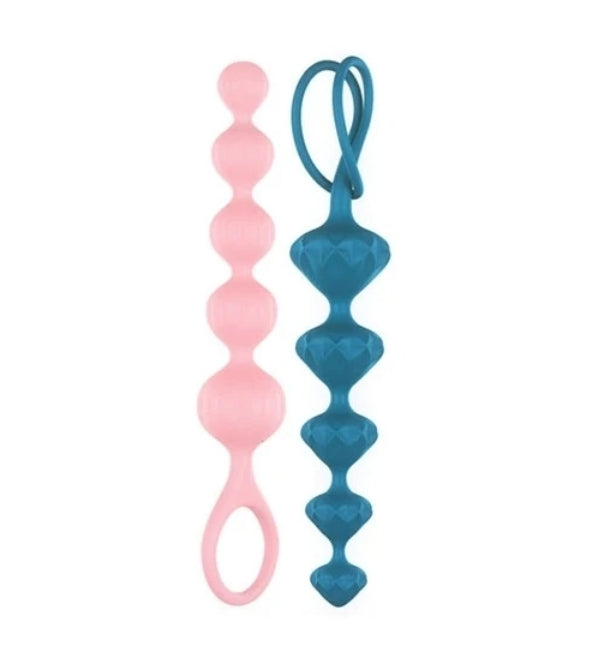 Satisfyer Love Beads (set of 2)(Colored) - pink