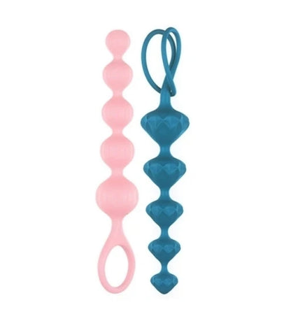 Satisfyer Love Beads (set of 2)(Colored) - pink