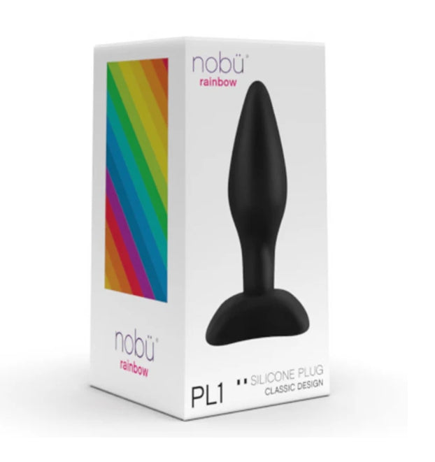 NOBÜ PL1 SILICONE PLUG - BLACK