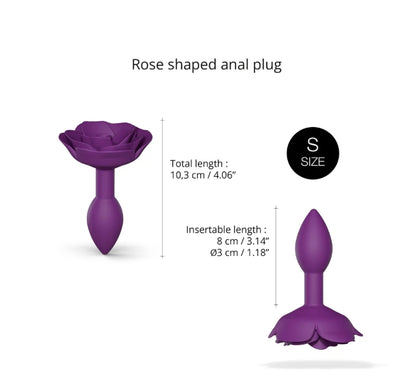 LOVE TO LOVE OPEN ROSES S SIZE - PURPLE RAIN