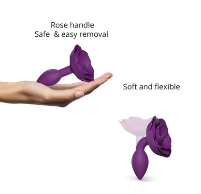 LOVE TO LOVE OPEN ROSES S SIZE - PURPLE RAIN