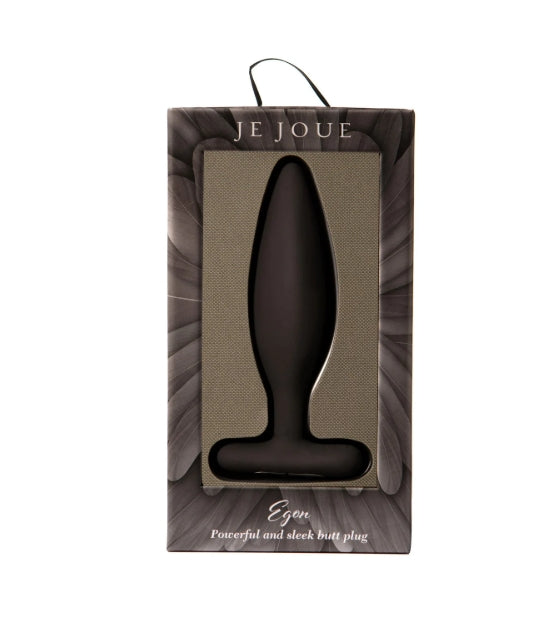 Je Joue Egon Vibrating Butt Plug Black