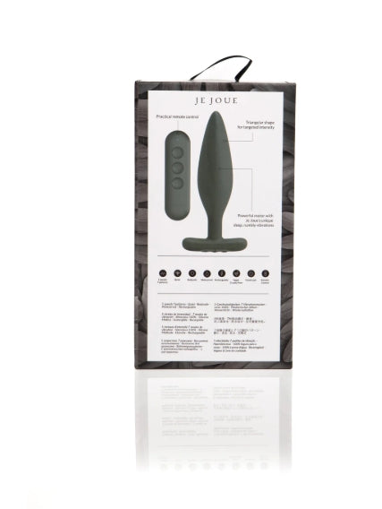 Je Joue Egon Vibrating Butt Plug Black
