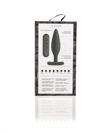 Je Joue Egon Vibrating Butt Plug Black
