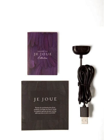 Je Joue Egon Vibrating Butt Plug Black