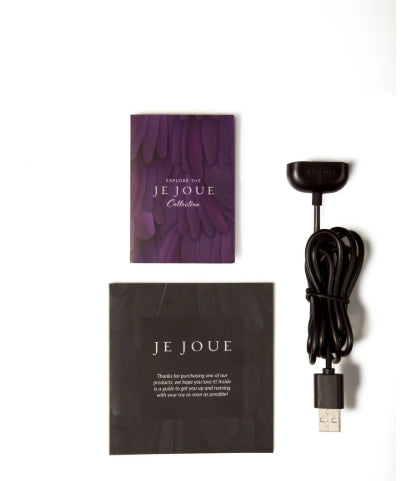 Je Joue Vesta Vibrating Butt Plug Black