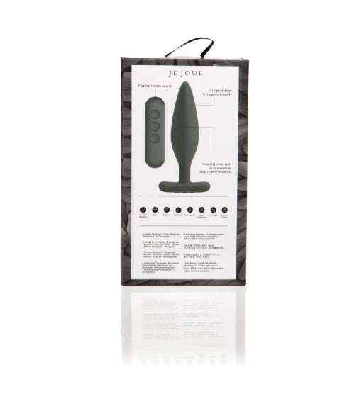Je Joue Vesta Vibrating Butt Plug Black