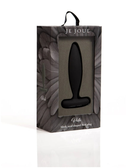 Je Joue Vesta Vibrating Butt Plug Black