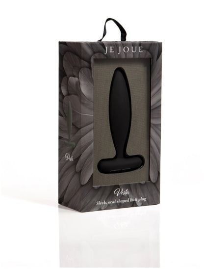 Je Joue Vesta Vibrating Butt Plug Black