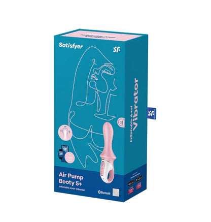 Satisfyer Air Pump Booty 5+ Red