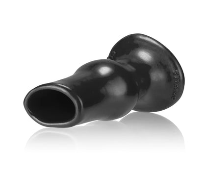 OXBALLS PIGHOLE DEEP-1, hollow plug - BLACK - SMALL