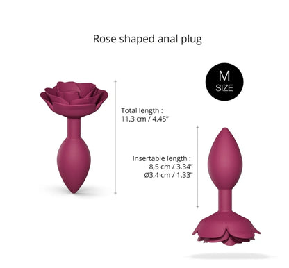 LOVE TO LOVE OPEN ROSES M - PLUM STAR