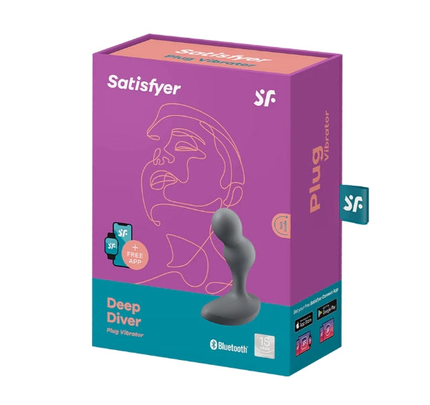 Satisfyer Deep Diver Connect App - Grey