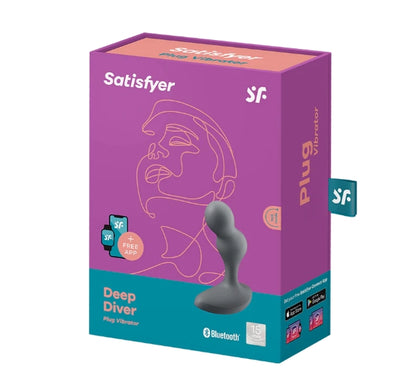 Satisfyer Deep Diver Connect App - Grey