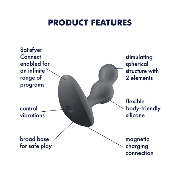 Satisfyer Deep Diver Connect App - Grey