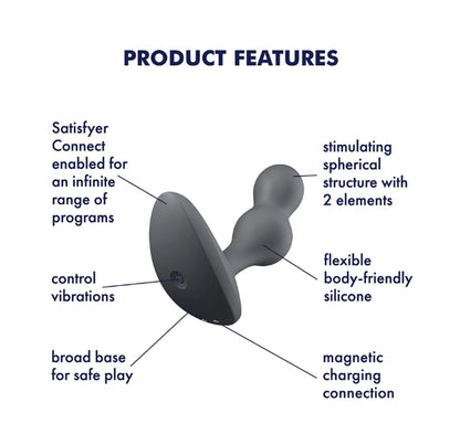 Satisfyer Deep Diver Connect App - Grey