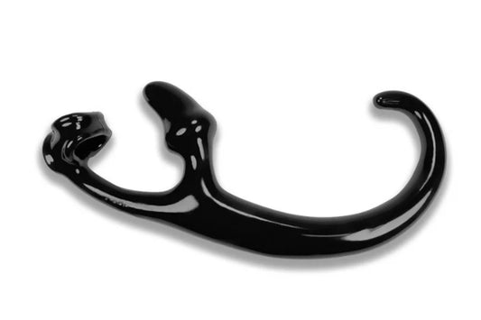 OXBALLS ALIEN TAIL, butt plug + sling, BLACK