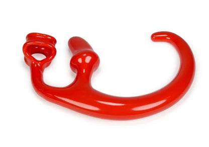 OXBALLS ALIEN TAIL, butt plug + sling, RED